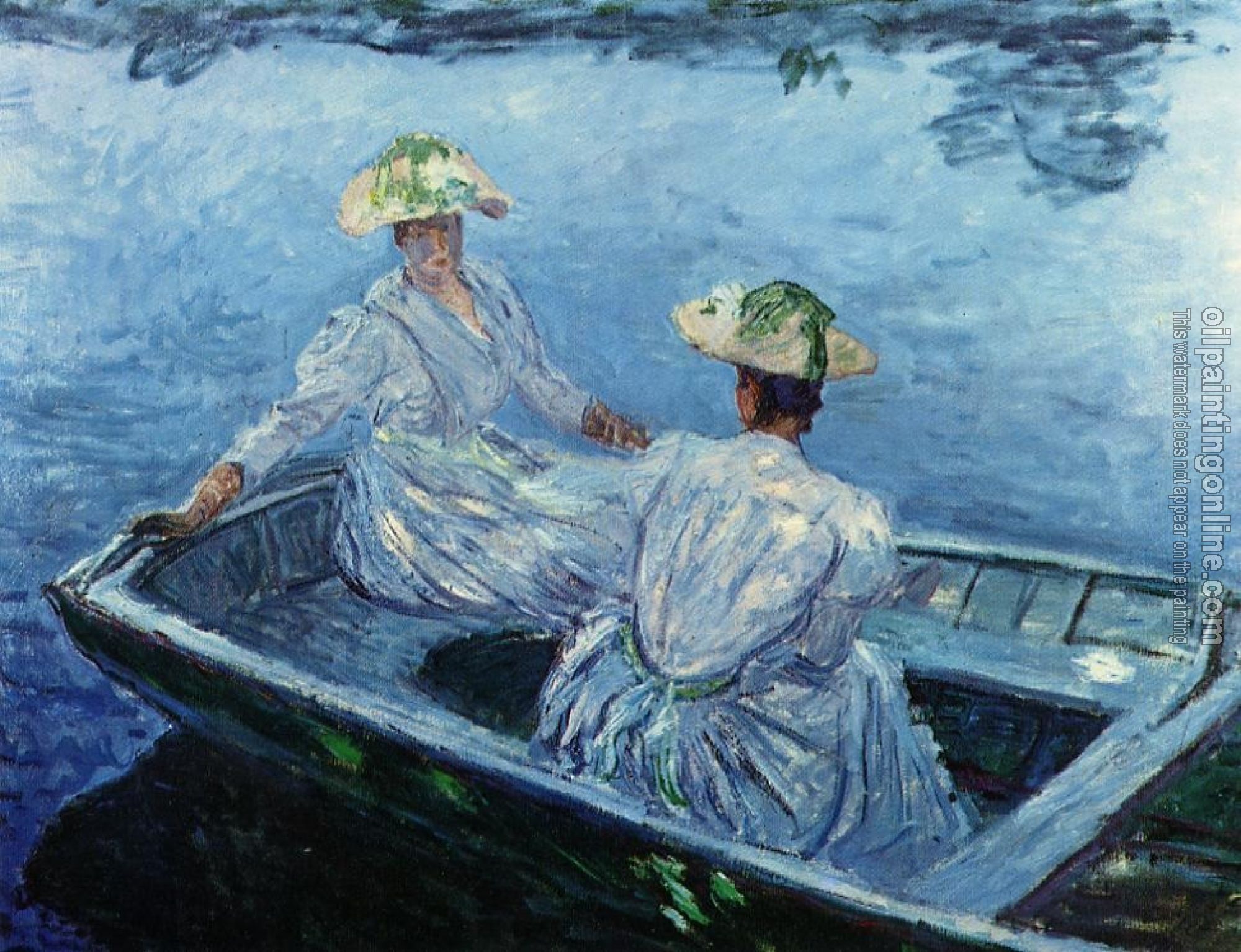 Monet, Claude Oscar - The Blue Row Boat